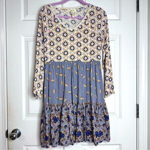 Matilda Jane lightweight cotton dress tiered size small